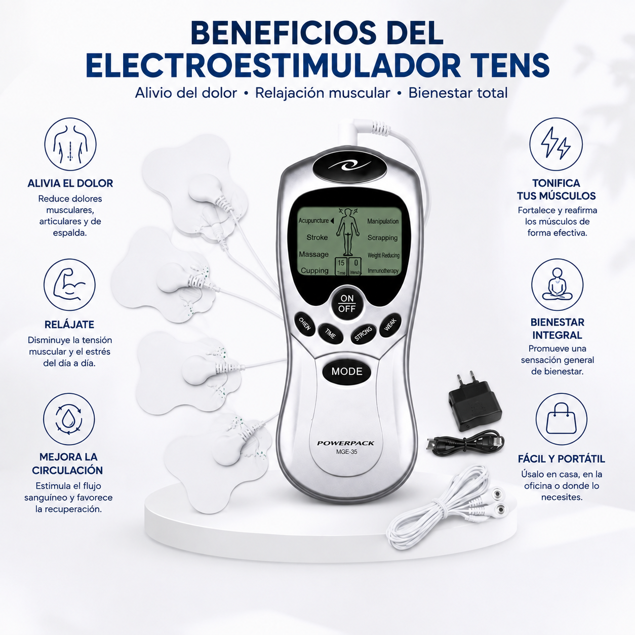 ELECTRO ESTIMULADOR TENS