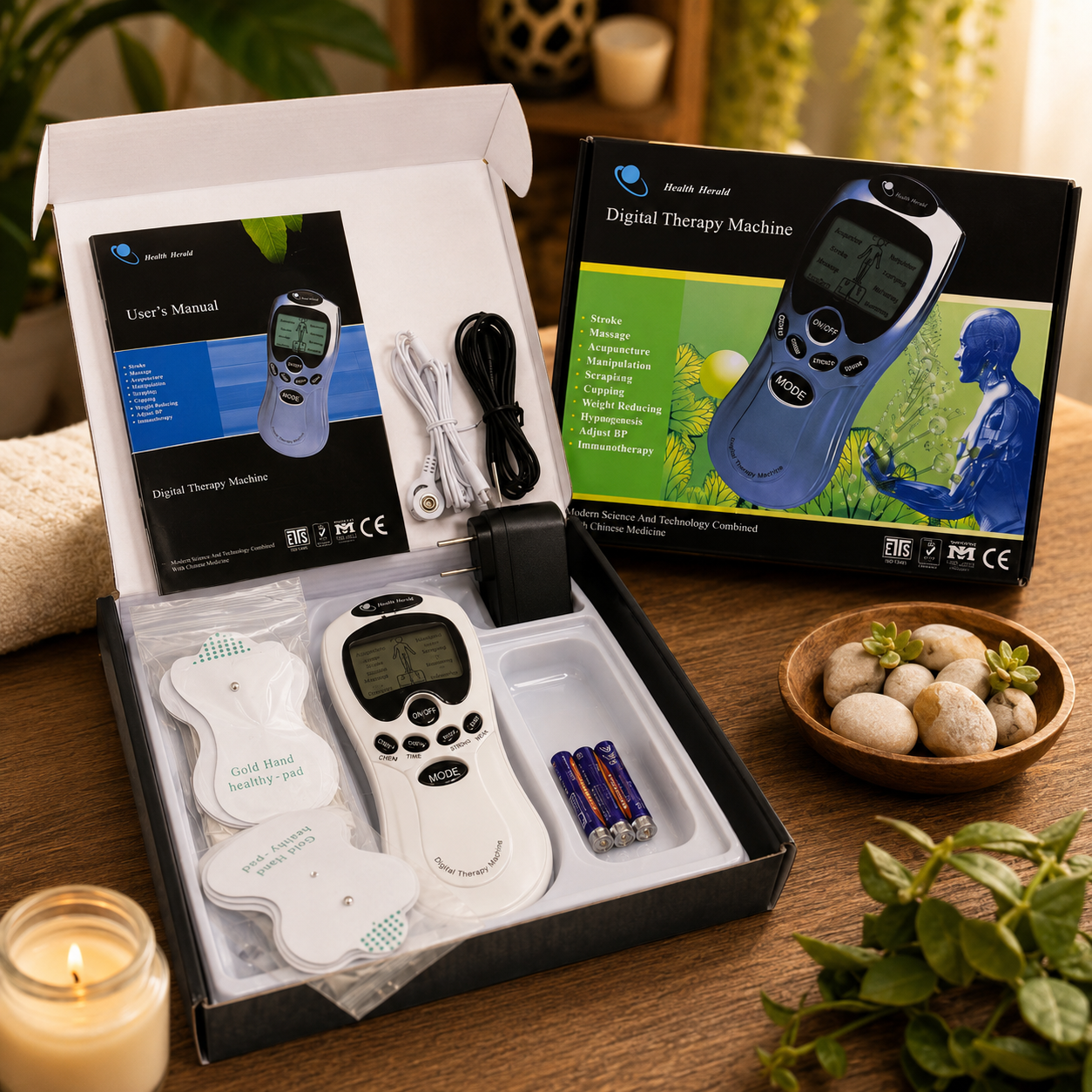ELECTRO ESTIMULADOR TENS